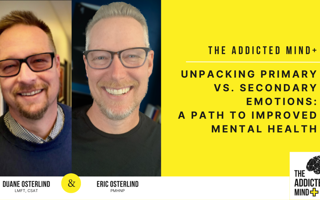 TAM + Episode 2: Unpacking Primary vs. Secondary Emotions: A Path to Improved Mental Health