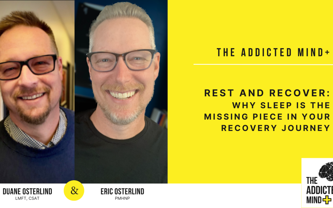 TAM+ Episode 34: Rest and Recover: Why Sleep is the Missing Piece in Your Recovery Journey