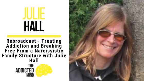 Episode 296: Rebroadcast Treating Addiction and Breaking Free From a Narcissistic Family Structure with Julie Hall