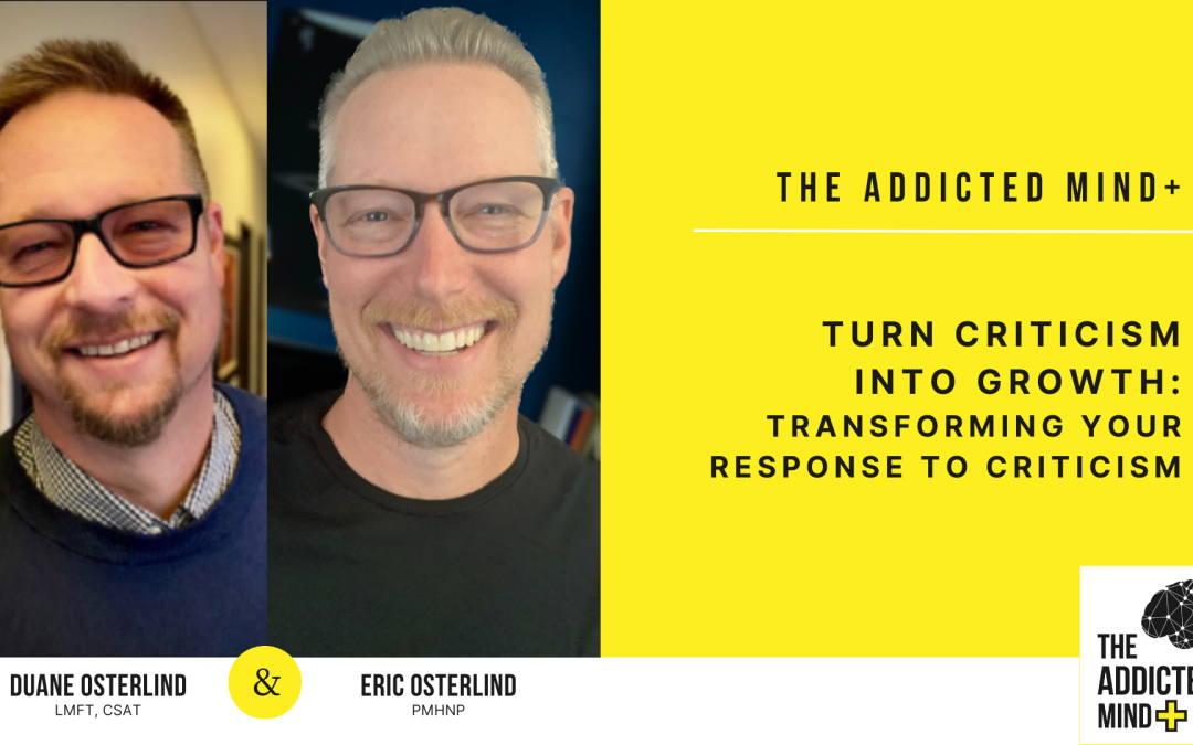 TAM+ Episode 45: Turn Criticism into Growth: Transforming Your Response to Criticism